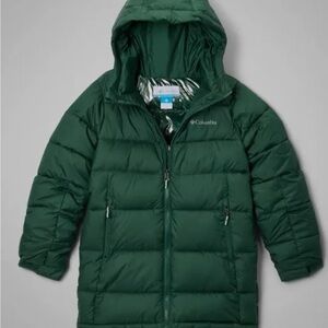 Columbia kids pike lake mid jacket green unisex